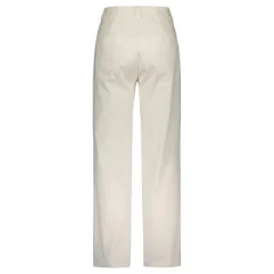 Gauhar naisten housut, COTTON TROUSERS WIDE Valkoinen