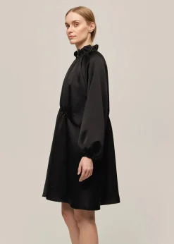 Gauhar naisten mekko, ADIRA DRESS MUSTA