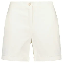 Gauhar naisten shortsit, FOLDED SHORTS WHITE Valkoinen