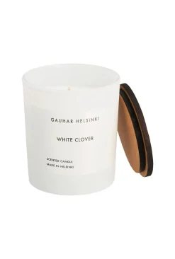 Gauhar Tuoksukynttilä, SCENTED CANDLE WHITE CLOVER