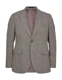 Gino marcello miesten bleiseri, LINEN LOOK BLAZER Beige