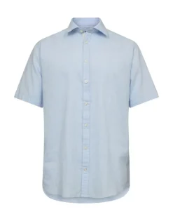 Gino marcello miesten pellavapaita, 3112072 Vaaleansininen