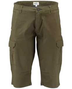 Gino marcello miesten shortsit, 440186 CAPRI SHORTSI Armeijanvihreä