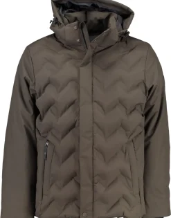 Gino marcello Miesten Talvitakki, K 150511 THOMAS REGENCY Armeijanvihreä