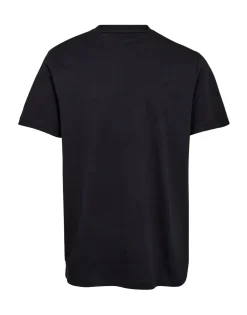 Gino marcello miesten t-paita, COTTON T-SHIRT Tummansininen