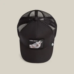 Goorin Bros lippis Lone Wolf Trucker, musta