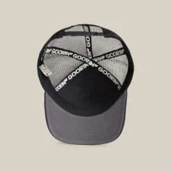 Goorin Bros lippis Lone Wolf Trucker, musta