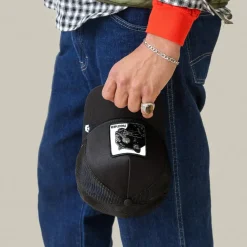 Goorin Bros lippis Panther Trucker All Black, musta