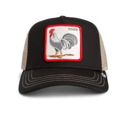 Goorin Bros lippis Rooster Trucker Black, musta