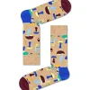 Happy Socks naisten Sukat 36-40,Mushroom