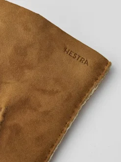 Hestra unisex käsineet Bernard Suede Glove, konjakinruskea