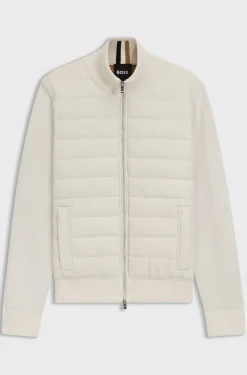 Hugo Boss miesten kevyttoppatakki, H-HERNESTO Valkoinen