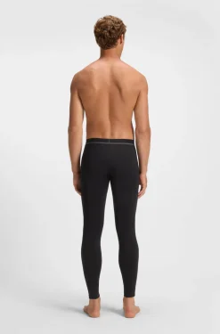 Hugo Boss miesten alushousut LONG JOHN 365 SOLID, musta