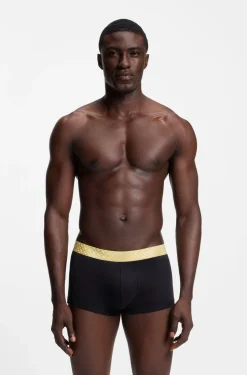 Hugo Boss miesten bokserit, TRUNK 2P GOLD COTTON Punainen