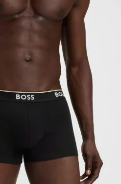 Hugo Boss Miesten Bokserit 3 P Power Musta
