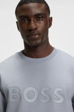 Hugo Boss miesten collegepaita K BOSS LOGO SALBO SWEATSHIRT, tummanharmaa