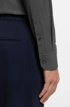 Hugo Boss miesten kauluspaita P-HANK-S-K-261 Performance Stretch, tummansininen