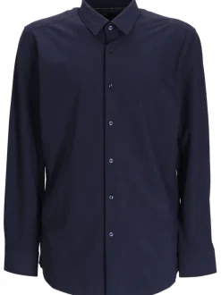 Hugo Boss Miesten Kauluspaita, P-HANK PERFORMANCE STRETCH KAULUSPAITA Tummansininen