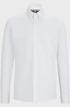 Hugo Boss Miesten Kauluspaita, P-JOE BD NOS REGULAR Valkoinen