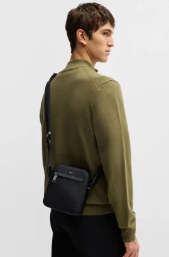 Hugo Boss miesten laukku RAY NS ZIP N, musta