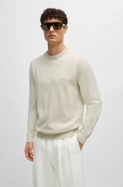 Hugo Boss miesten neule, PACAS L Luonnonvalkoinen