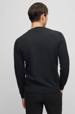 Hugo Boss Miesten Neulepaita Botto-L Musta