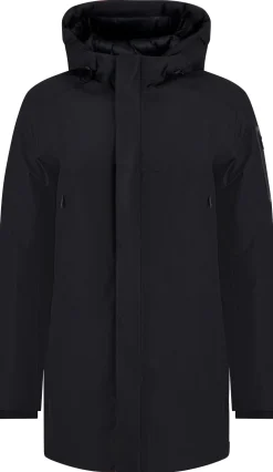 Hugo Boss miesten parkatakki Ow Hexatech Parka, musta