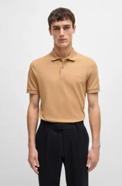 Hugo Boss Miesten Pikeepaita PALLAS REGULAR FIT Beige