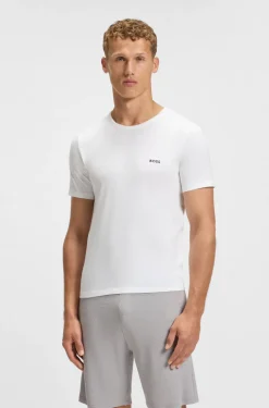 Hugo Boss miesten t-paita, T-SHIRT CLASSIC LOGO Valkoinen