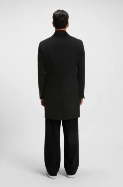 Hugo Boss miesten villakangastakki, H-HYDE Musta