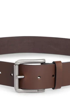 Hugo Boss miesten vyö, Joris Tummanruskea