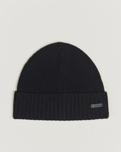 Hugo Boss pipo, FATI-L MERINO BEANIE MUSTA