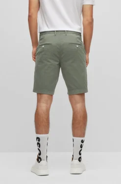 Hugo Boss shortsit, SLICE SHORTS Armeijanvihreä