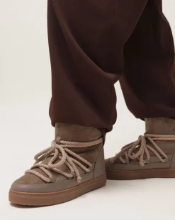 Inuikii naisten talvikengät Classic, ruskeanharmaa