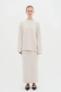 Inwear Naisten Hame, AIDA SKIRT Luonnonvalkoinen