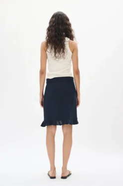 Inwear naisten hame, FARIDAIW SKIRT Marine Blue