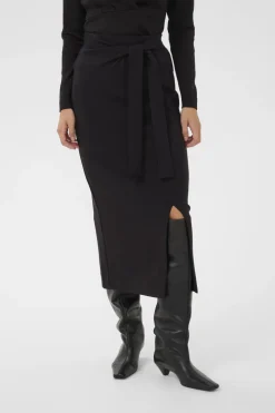 Inwear naisten hame TRIIW VINCENTIW KNOT SKIRT, musta