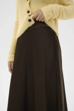Inwear naisten hame ZilkyIW Skirt, Coffee Bean