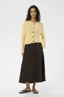 Inwear naisten hame ZilkyIW Skirt, Coffee Bean