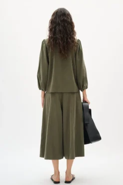 Inwear naisten housut, BALLARIIW CULOTTE Dusty Olive