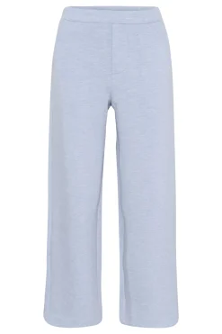 Inwear naisten housut GINCETTEIW MELANGE PANTS, Endless Sky Melange