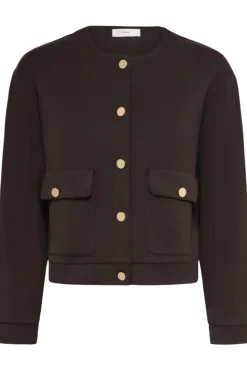 Inwear naisten jakku, GIDAIW VINCENT JACKET Chocolate Brown