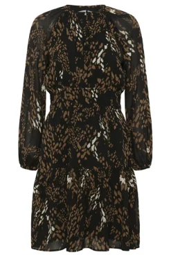 Inwear naisten mekko AVERIEIW SHORT DRESS, Leonora Black