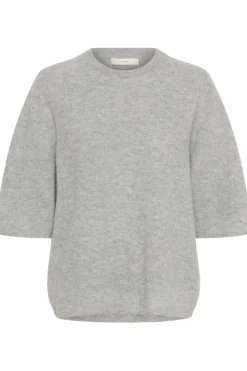 Inwear naisten neule, GAROIW MONIKA OVERSIZE TSHIRT Granite Melange