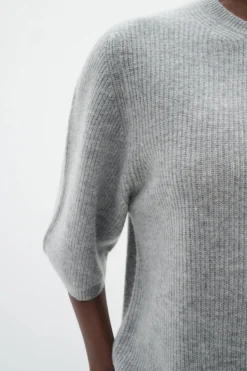 Inwear naisten neule, GAROIW MONIKA OVERSIZE TSHIRT Granite Melange