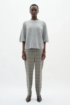 Inwear naisten neule, GAROIW MONIKA OVERSIZE TSHIRT Granite Melange