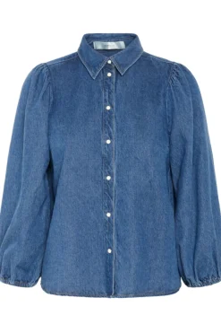Inwear naisten paita, BALLARIZIW SHIRT Blue Denim