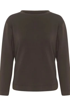 Inwear Naisten Pusero, GINCENTIW CREWNECK Chocolate Brown