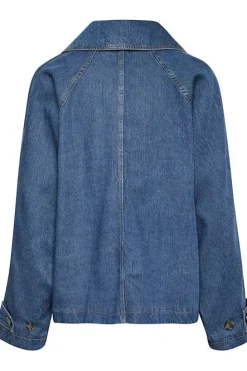 Inwear naisten takki, MABLEIW MINONA SHORT COAT Dark Blue Denim