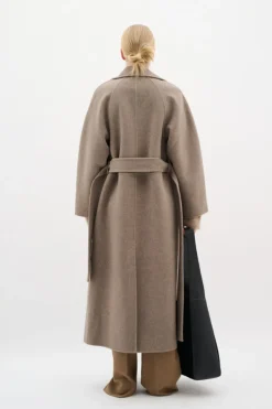 Inwear naisten takki, YILLAIW LONG COAT Sandy Grey Melange